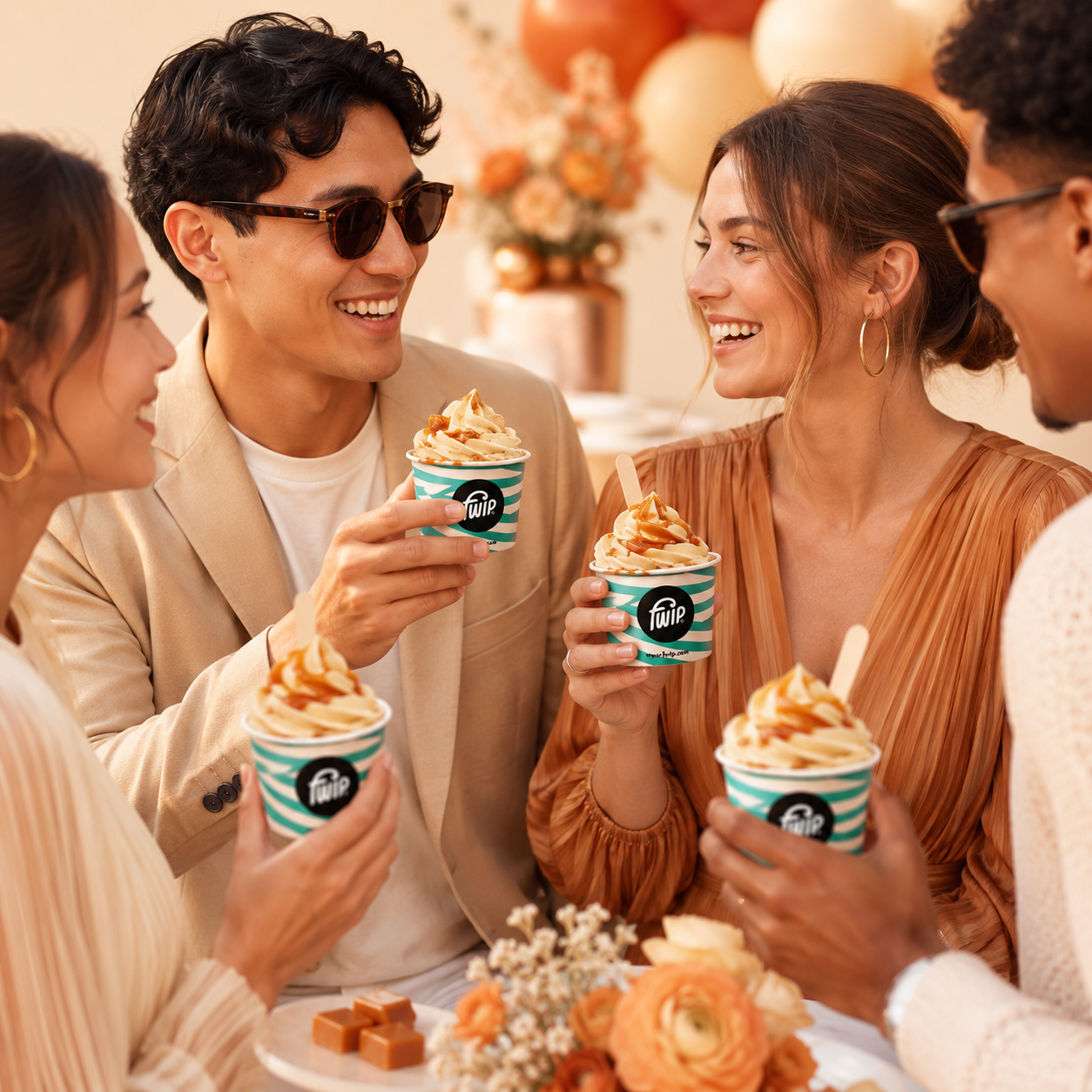 Salted Caramel Italian Gelato
