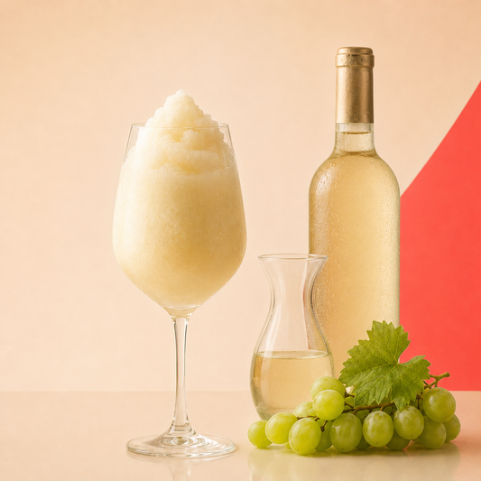 Frozen White Wine Slushy