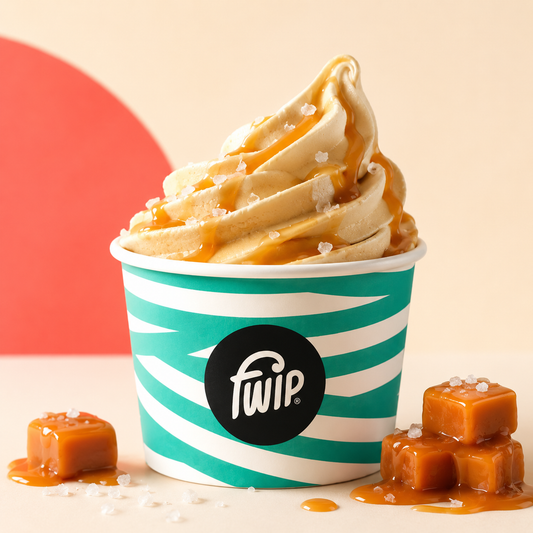 Salted Caramel Italian Gelato