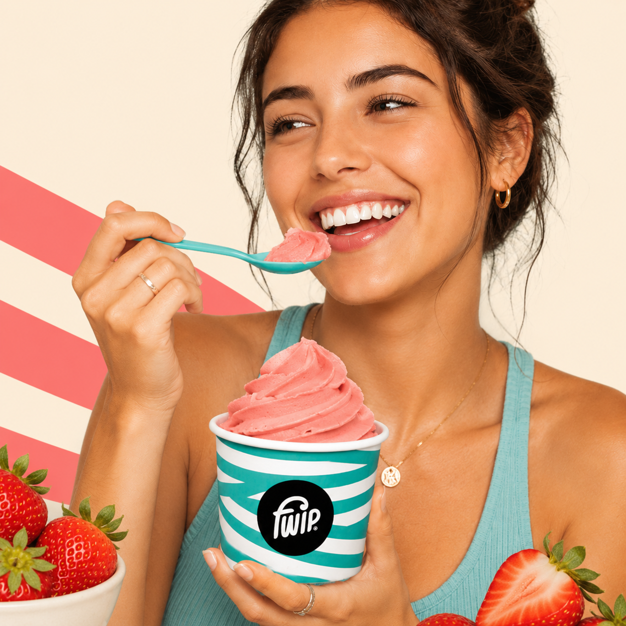 Strawberry Vegan Sorbet