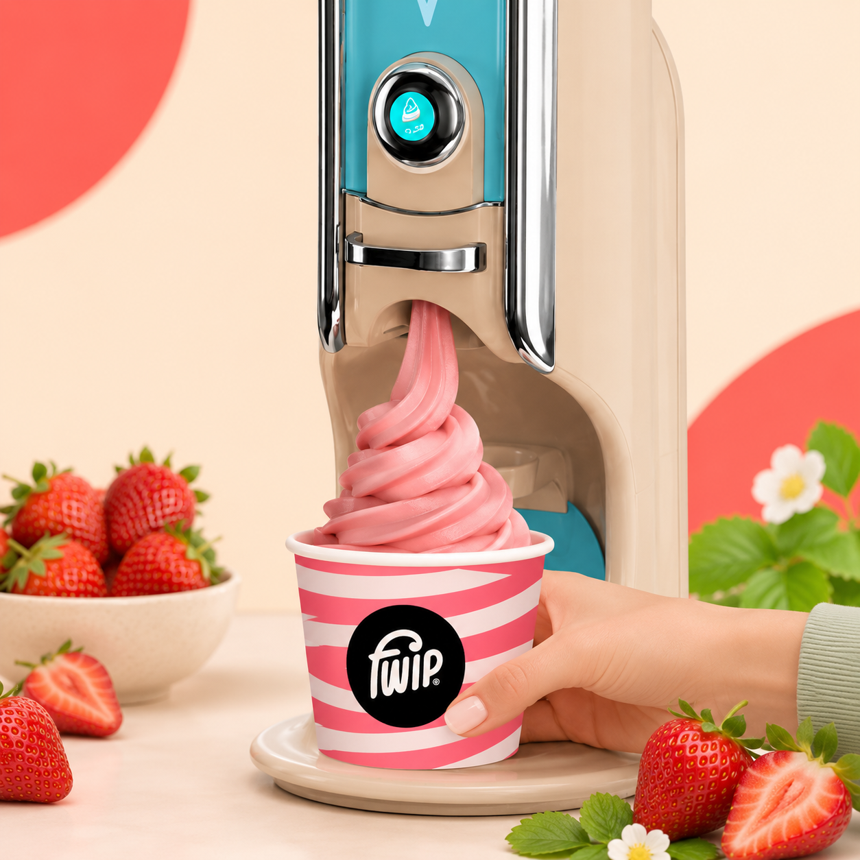 Strawberry Vegan Sorbet