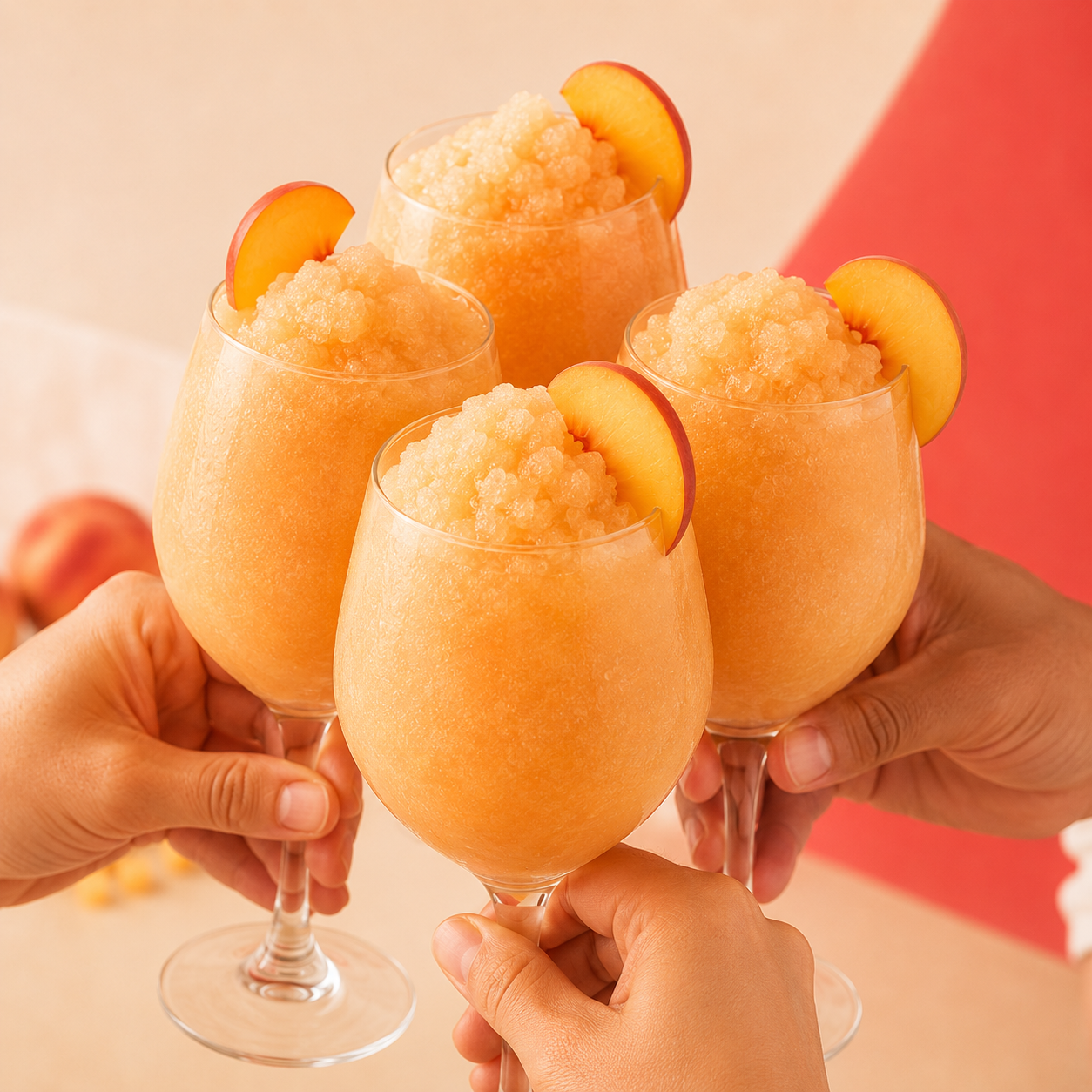 Peach Iced Tea Slushy 0%