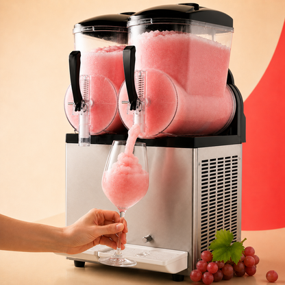 Frozen Rosé Wine Slushy