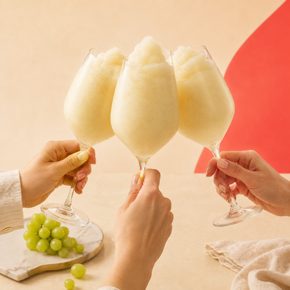 Frozen White Wine Slushy